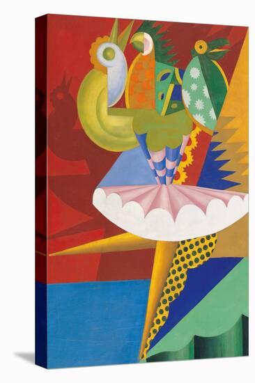 Rotation of Dancer and Parrots-Fortunato Depero-Premier Image Canvas