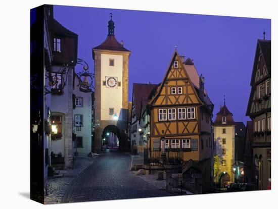 Rothenburg Ob Der Tauber, Bavaria, Germany-Rex Butcher-Premier Image Canvas