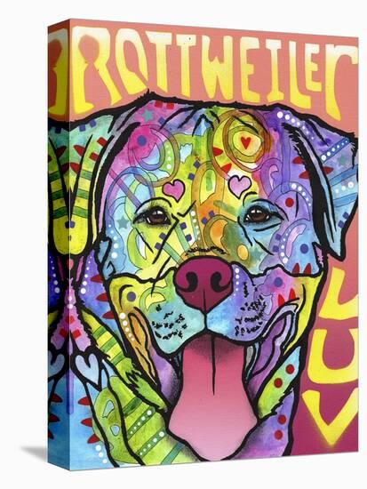 Rottweiler Luv-Dean Russo-Premier Image Canvas