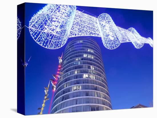 Rotunda at Christmas, City Centre, Birmingham, West Midlands, England, United Kingdom, Europe-Frank Fell-Premier Image Canvas