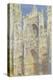 Rouen Cathedral, West Facade, Sunlight, 1894-Claude Monet-Premier Image Canvas