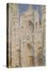 Rouen Cathedral, West Façade, Sunlight-Claude Monet-Stretched Canvas