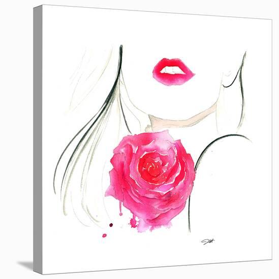 Rouge in Love-Jessica Durrant-Stretched Canvas