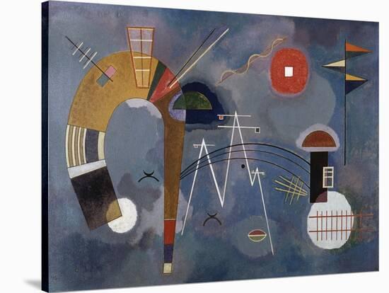 Round and Pointed-Wassily Kandinsky-Stretched Canvas