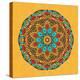 Round Decorative Design Element-epic44-Stretched Canvas