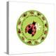 Round Lady Bug-Maria Trad-Premier Image Canvas