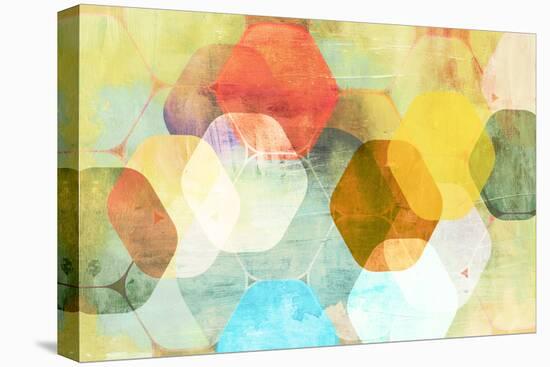 Rounded Hexagon II-Anna Polanski-Stretched Canvas