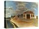 Rousseau: Factory, C1897-Henri Rousseau-Premier Image Canvas