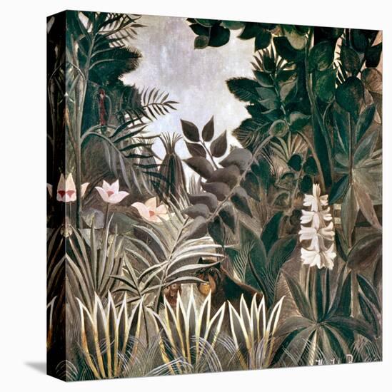 Rousseau: Jungle, 1909-Henri Rousseau-Premier Image Canvas