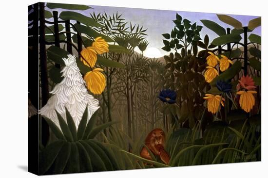 Rousseau: Lion-Henri Rousseau-Premier Image Canvas