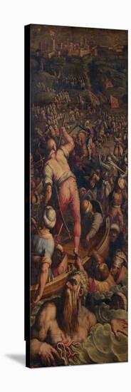 Rout of the Turks at Piombino, 1563-1565-Giorgio Vasari-Premier Image Canvas