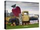 Route 1, Old Pickup Truck at Roadside Fruit Stand, Swanton, Central Coast, California, Usa-Walter Bibikow-Premier Image Canvas