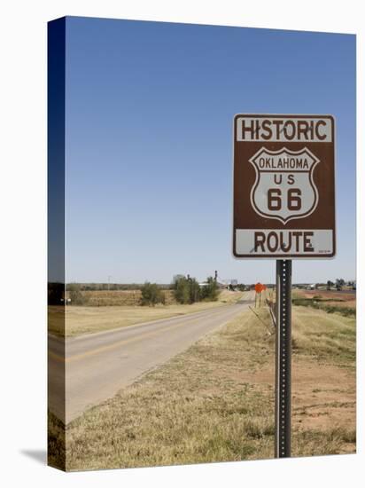 Route 66, Oklahoma, United States of America, North America-Snell Michael-Premier Image Canvas