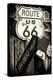 Route 66 US-Philippe Hugonnard-Premier Image Canvas