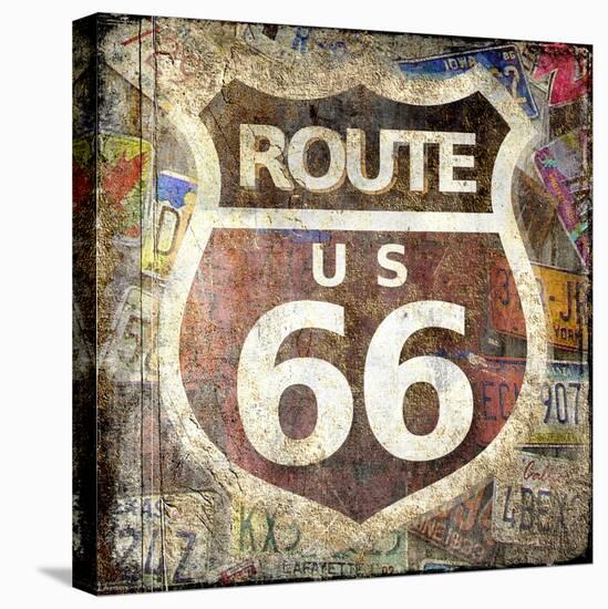 Route 66-Kimberly Allen-Stretched Canvas