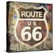 Route 66-Kimberly Allen-Stretched Canvas