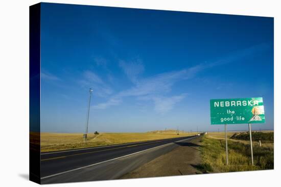 Route Two Through Nebraska, United States of America, North America-Michael Runkel-Premier Image Canvas