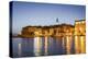 Rovinj, Croatia, Europe. View of the City at Dusk from the Harbour-Francesco Riccardo Iacomino-Premier Image Canvas