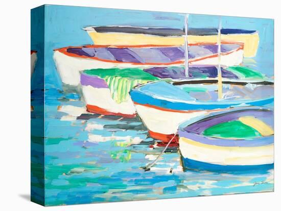 Row Your Boats-Jane Slivka-Stretched Canvas