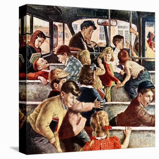 "Rowdy Bus Ride", September 9, 1950-Amos Sewell-Premier Image Canvas