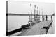 Rowers on Dock-null-Stretched Canvas