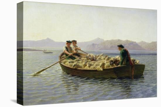 Rowing-Boat, 1863-Rosa Bonheur-Premier Image Canvas
