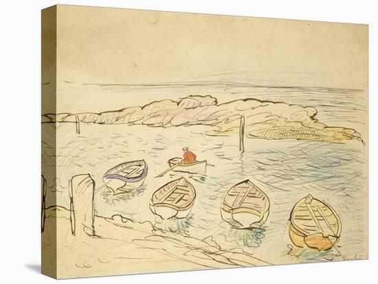 Rowing Boats, Largo-George Leslie Hunter-Premier Image Canvas