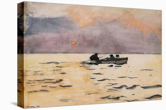 Rowing Home, 1890-Winslow Homer-Premier Image Canvas