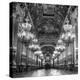 Rows of Chandeliers Hanging in the Grand Lobby of the Paris Opera House-null-Premier Image Canvas