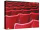 Rows of Red Theatre Seats-Kevin Walsh-Premier Image Canvas