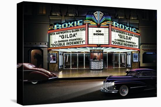 Roxie Picture Show-Helen Flint-Stretched Canvas