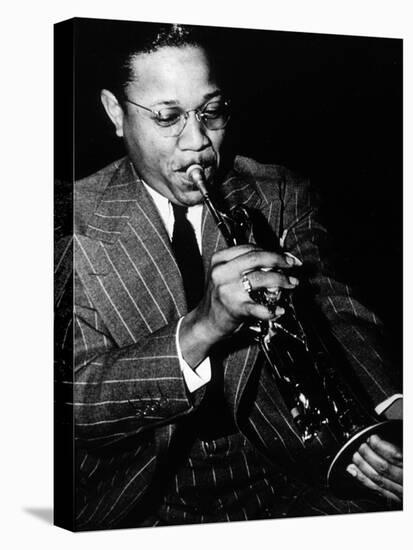 Roy Hines, Jazz Trumpet Player in 1941-null-Stretched Canvas