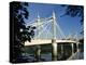 Royal Albert Bridge, Chelsea, London, England, United Kingdom, Europe-Ken Gillham-Premier Image Canvas