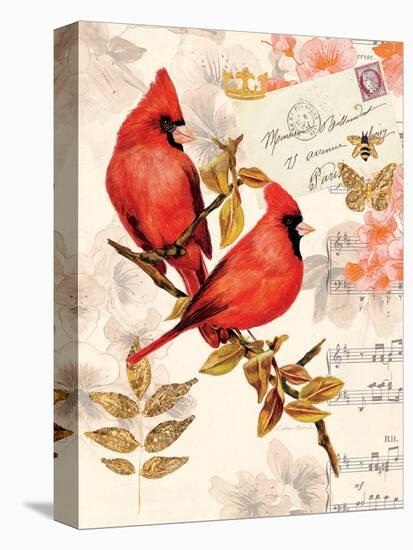 Royal Cardinals-Colleen Sarah-Stretched Canvas