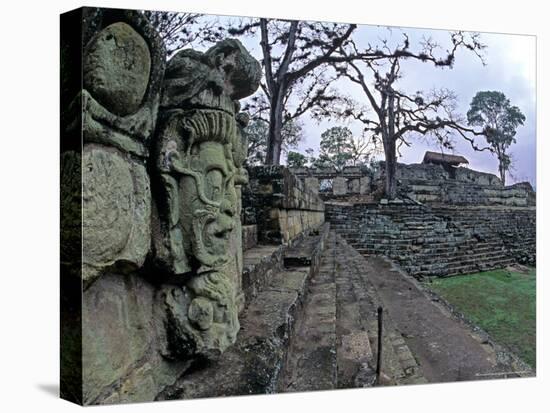 Royal Crypts, Jaguar God, Copan, Maya, Honduras-Kenneth Garrett-Premier Image Canvas