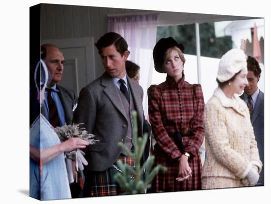 Royal Family at Braemar Gathering-null-Premier Image Canvas