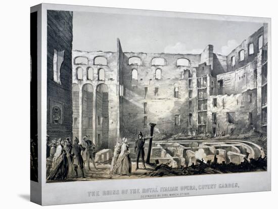Royal Italian Opera House, Covent Garden, London, 1856-null-Premier Image Canvas