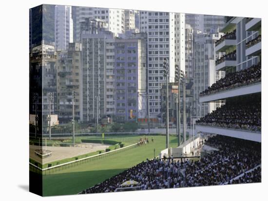 Royal Jockey Club, Happy Valley, Hong Kong, China, Asia-David Lomax-Premier Image Canvas