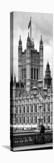 Royal Lamppost UK and London Eye - Millennium Wheel - London - England - Door Poster-Philippe Hugonnard-Premier Image Canvas