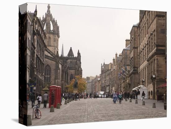 Royal Mile, the Old Town, Edinburgh, Scotland, Uk-Amanda Hall-Premier Image Canvas