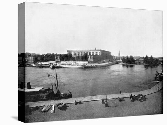 Royal Palace, Stockholm, Sweden, 1893-John L Stoddard-Premier Image Canvas