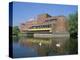 Royal Shakespeare Theatre and River Avon, Stratford Upon Avon, Warwickshire, England-J Lightfoot-Premier Image Canvas