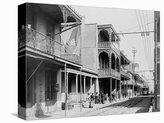 Royal St., New Orleans, Louisiana-null-Stretched Canvas