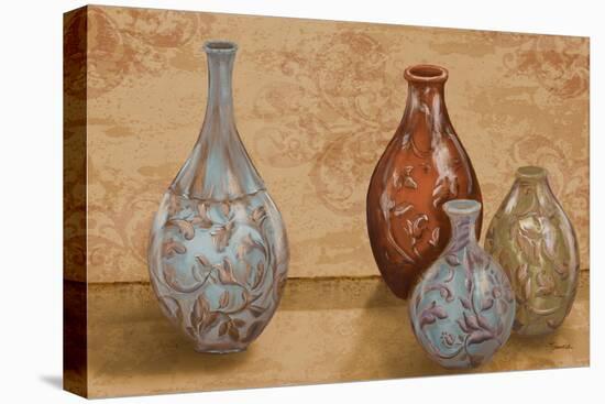 Royal Urns-Tiffany Hakimipour-Stretched Canvas
