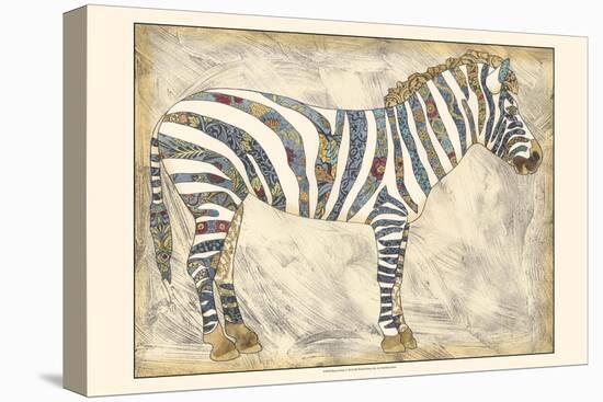 Royal Zebra-Chariklia Zarris-Stretched Canvas