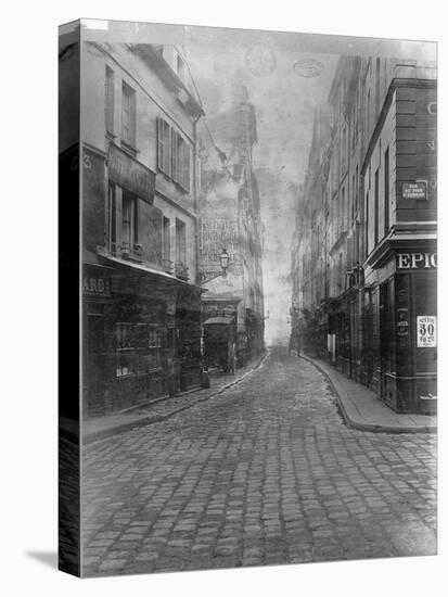 Rue des Canettes (de la rue du Four), VIeme arrondissement de Paris-Charles Marville-Premier Image Canvas