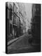 Rue Git-Le-Coeur (From Rue Saint-Andre-Des-Arts), Paris, 1858-78 (B/W Photo)-Charles Marville-Premier Image Canvas