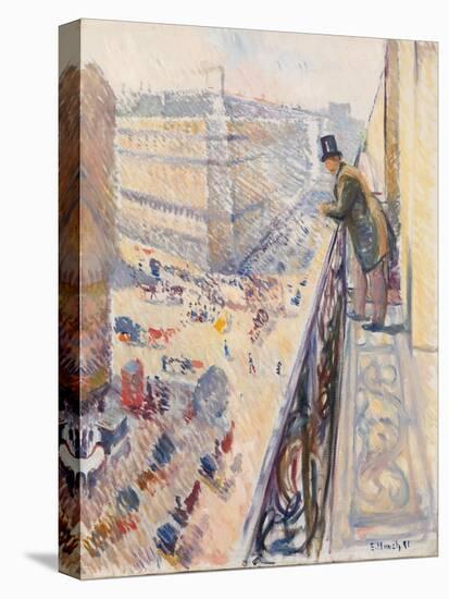 Rue Lafayette, 1891 (Oil on Canvas)-Edvard Munch-Premier Image Canvas