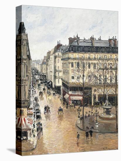 Rue Saint-Honoré in the Afternoon, Effect of Rain, 1897-Camille Pissarro-Premier Image Canvas