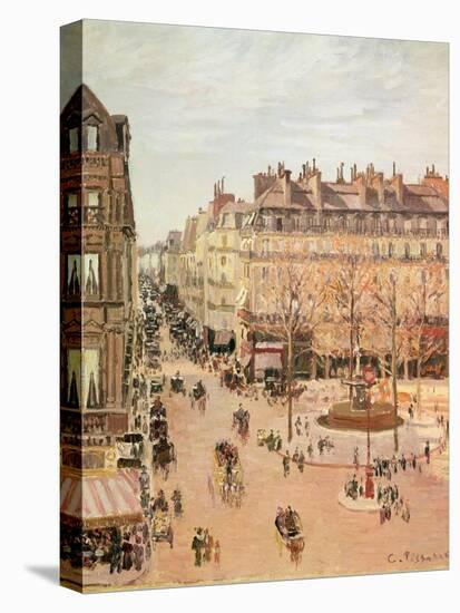 Rue Saint-Honore, Sun Effect, Afternoon, 1898-Camille Pissarro-Premier Image Canvas